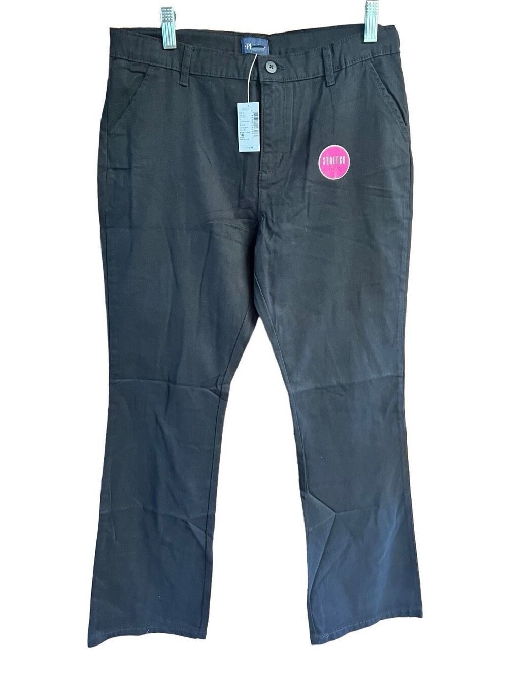 Place Girls Black Schoolwear Pants Sz 16 Plus NWT *